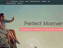 Tablet Screenshot of perfect-moments.com.my